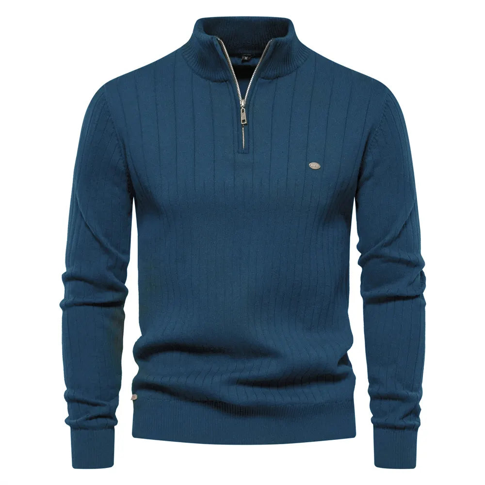 Men's High-quality Warm Cotton Knit Sweater