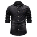Men's Premium Cotton Long Sleeve Denim Shirt