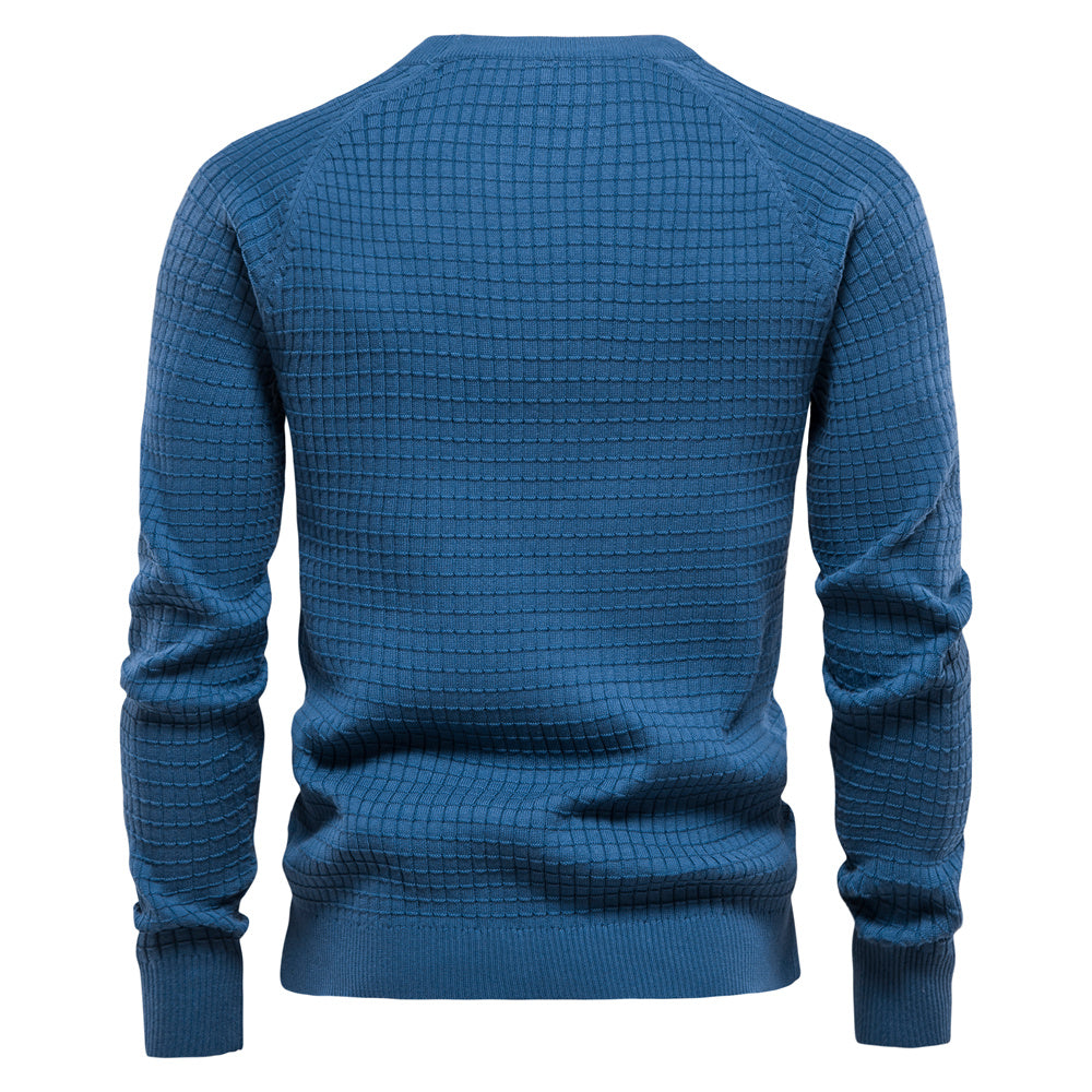Men's 100% Cotton Pullover Sweater