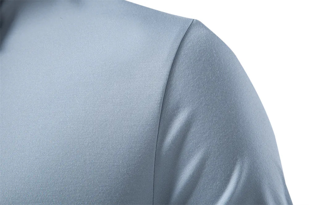 Men's Summer Lightweight Tencel Polo Shirt