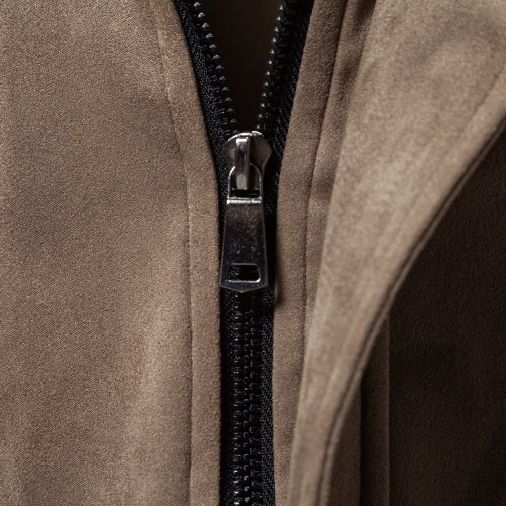 Men's Retro Suede Business Jacket
