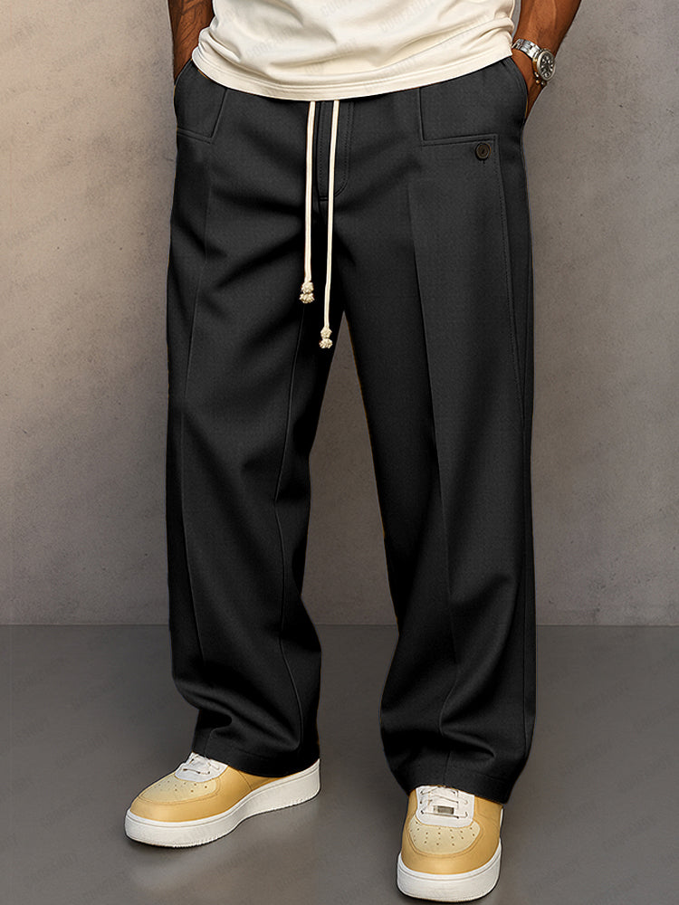 Men's Comfort Urban‑Style Drawstring Pants