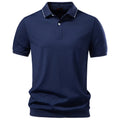 Men's Summer Lightweight Tencel Polo Shirt
