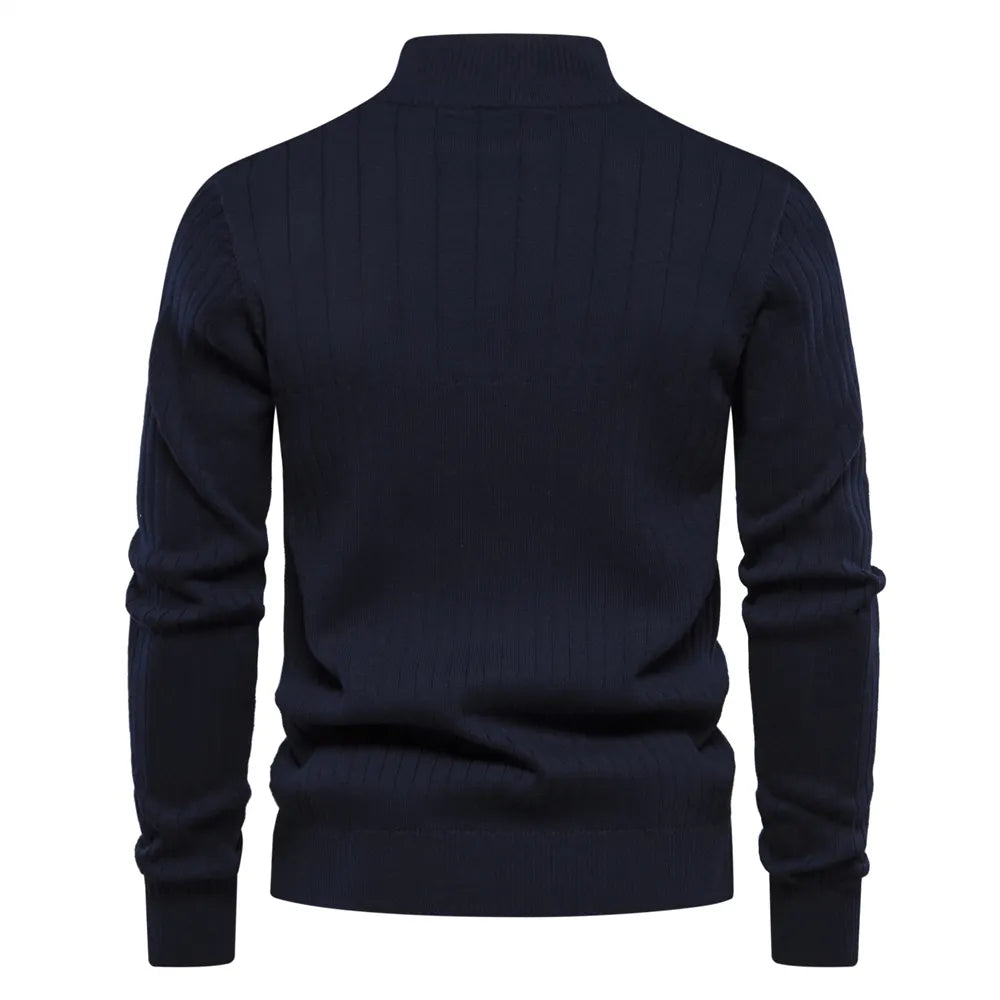 Men's High-quality Warm Cotton Knit Sweater