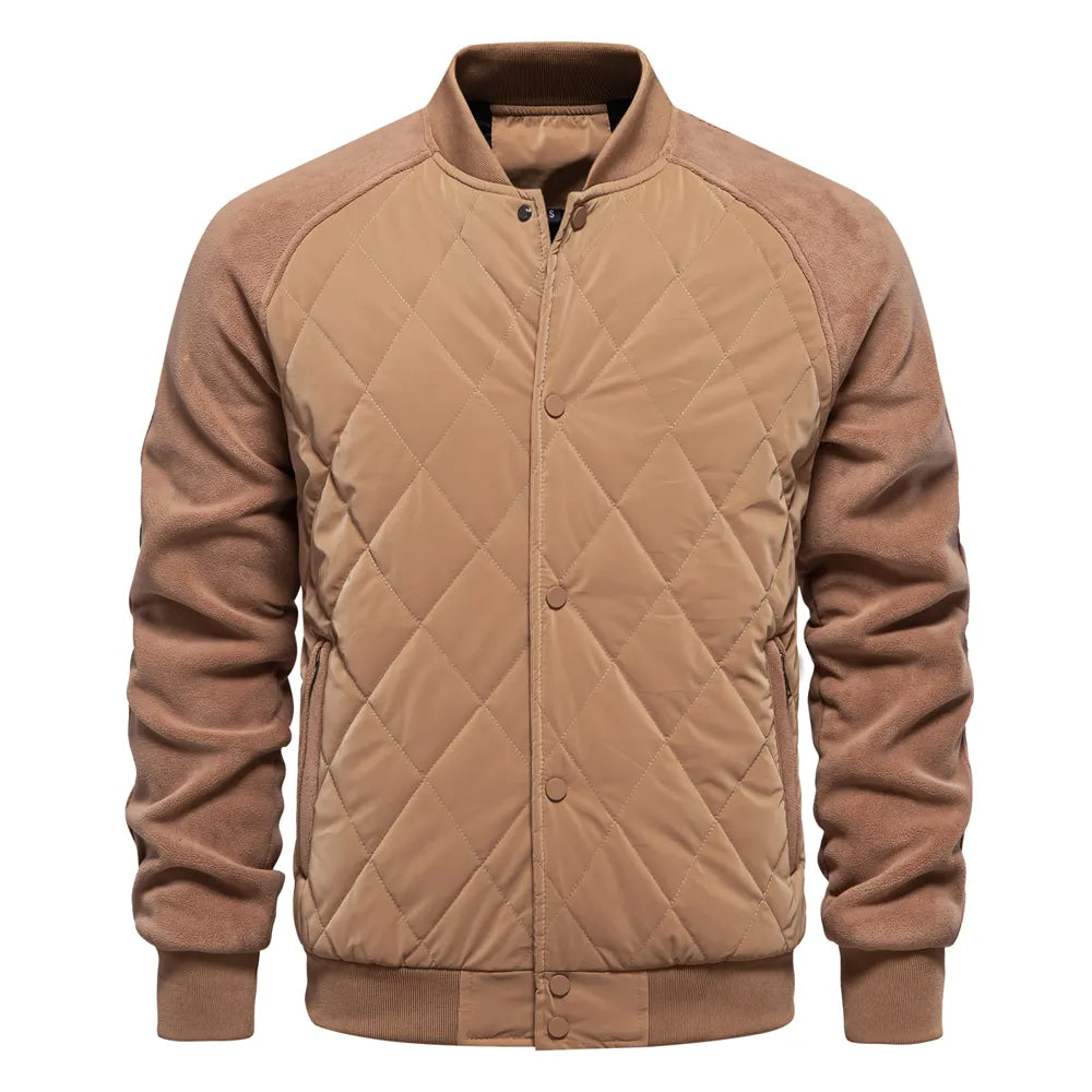 Men's Fleece & Cotton Padded Casual Jacket
