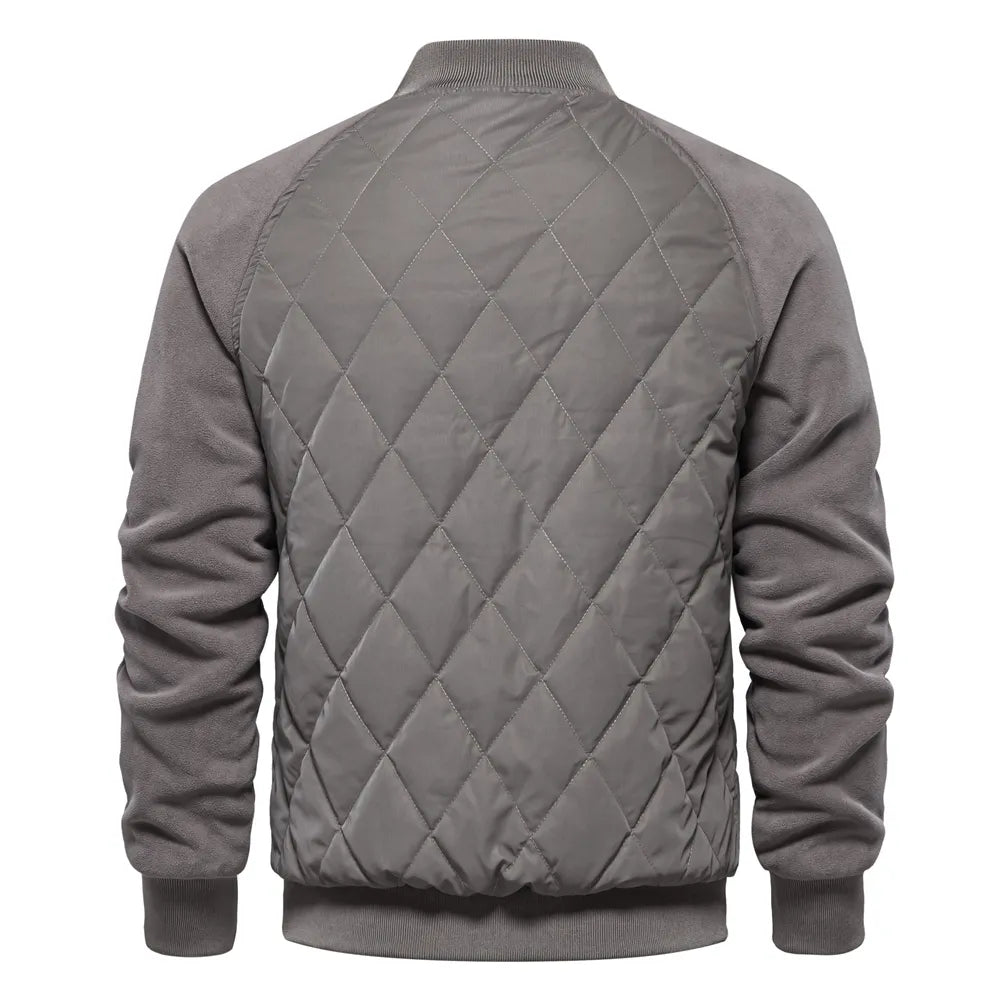 Men's Fleece & Cotton Padded Casual Jacket
