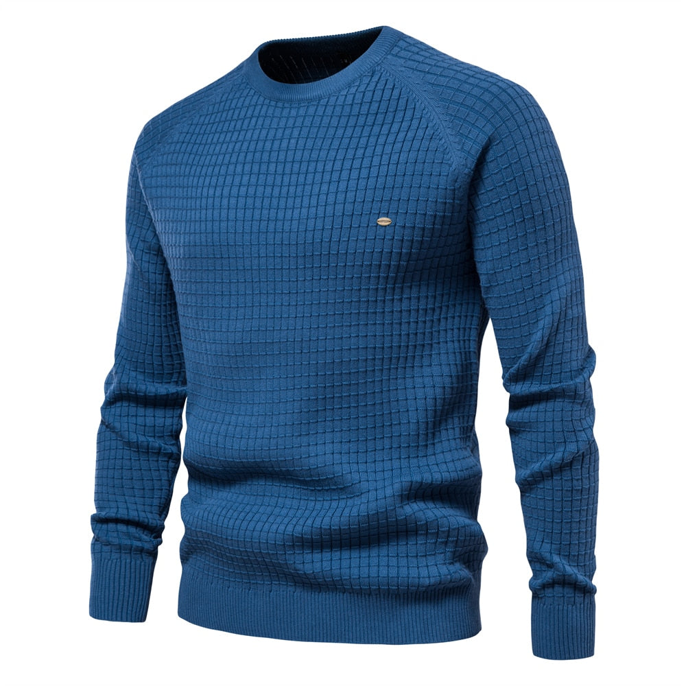 Men's 100% Cotton Pullover Sweater