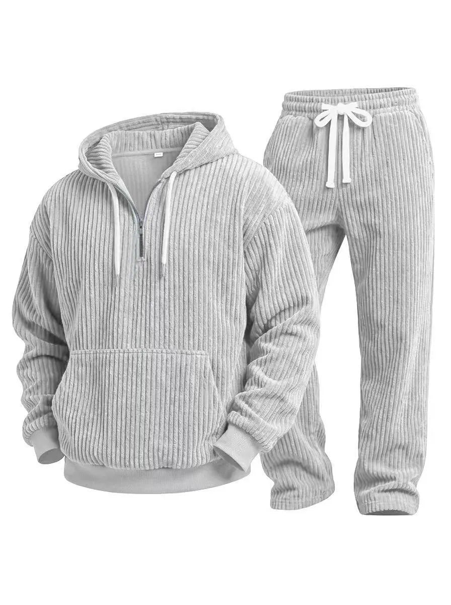 Men's Casual Corduroy 2‐Piece Matching Set