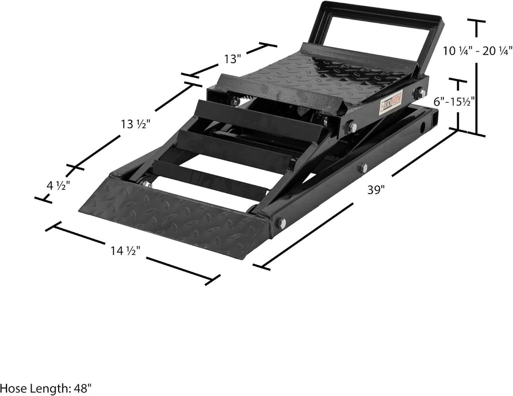 Capacity Hydraulic Underbody Access Car Lift with Ramp（🛒Special Sale—Free Shipping）