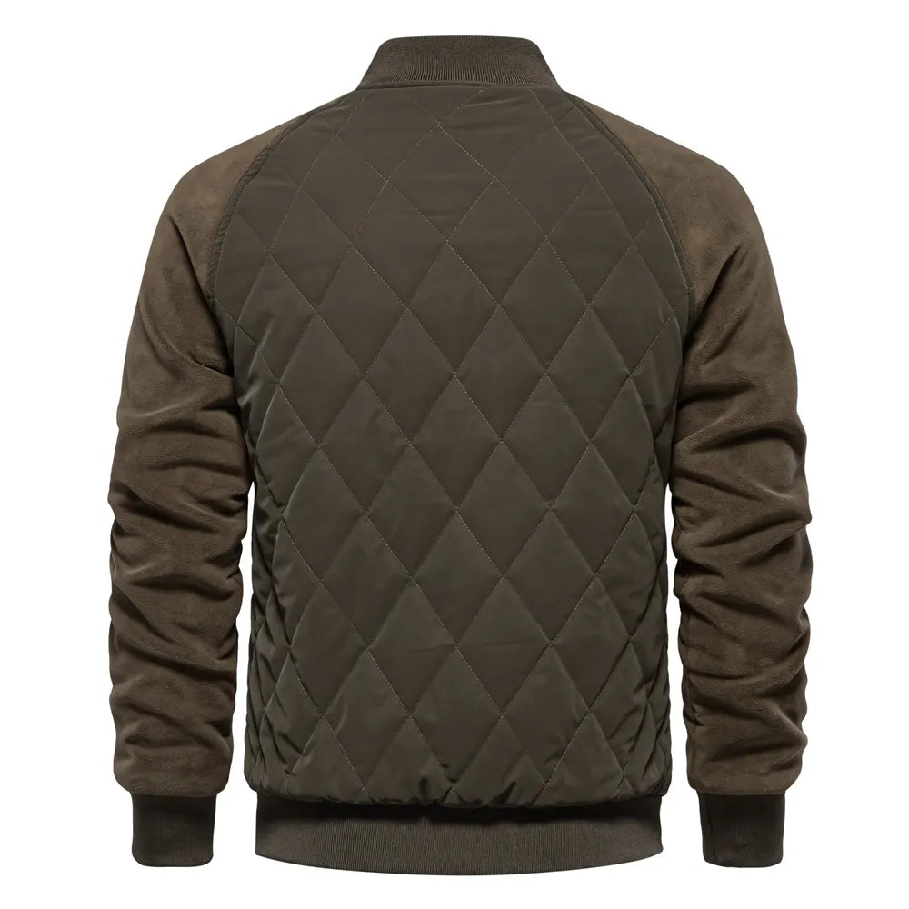 Men's Fleece & Cotton Padded Casual Jacket