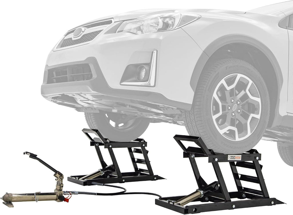Capacity Hydraulic Underbody Access Car Lift with Ramp（🛒Special Sale—Free Shipping）