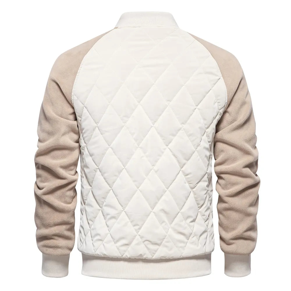 Men's Fleece & Cotton Padded Casual Jacket