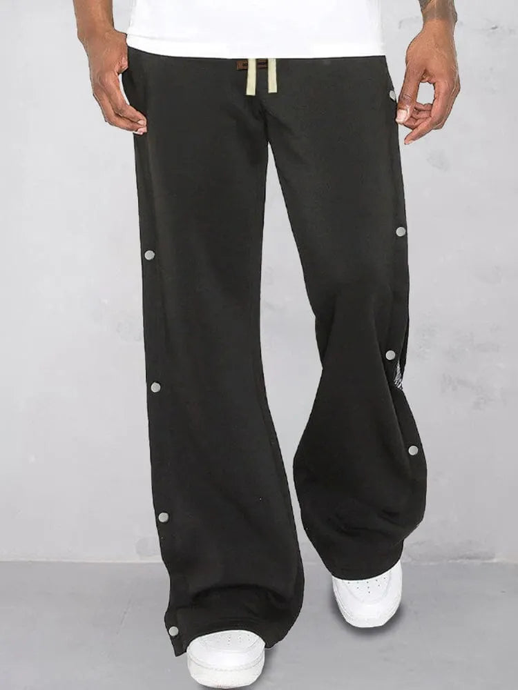Stylish Paisley Splicing Sweatpants