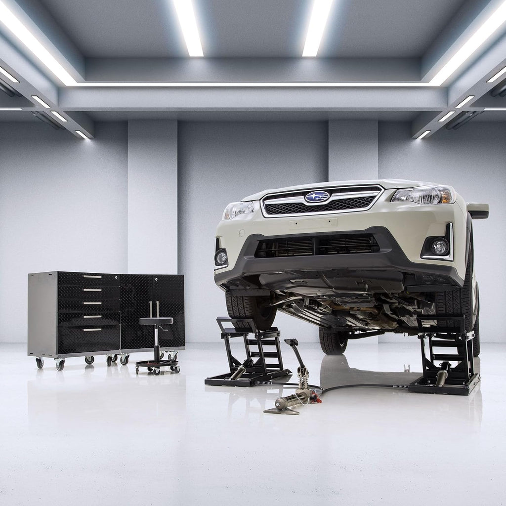Capacity Hydraulic Underbody Access Car Lift with Ramp（🛒Special Sale—Free Shipping）