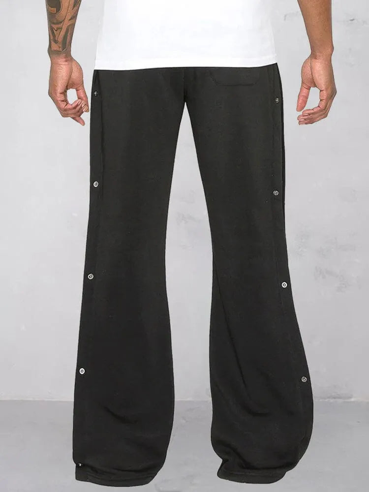 Stylish Paisley Splicing Sweatpants
