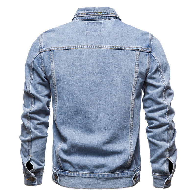 Men's Cotton Slim Fit Denim Jacket