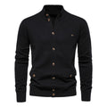High Quality Business Casual Solid Color Cardigan