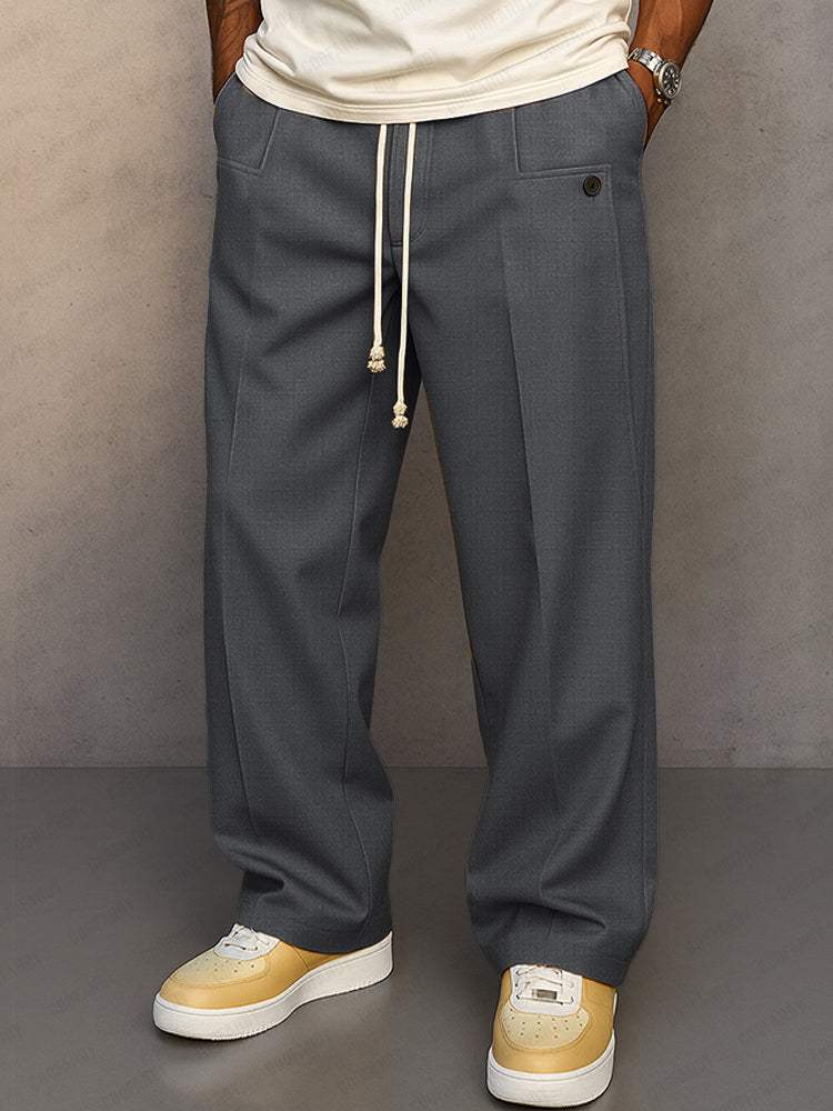 Men's Comfort Urban‑Style Drawstring Pants