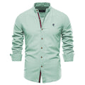 Men's 100% high quality cotton long sleeve shirt