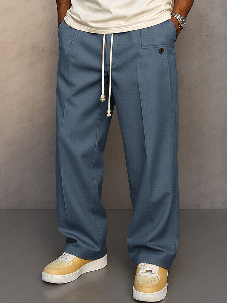Men's Comfort Urban‑Style Drawstring Pants