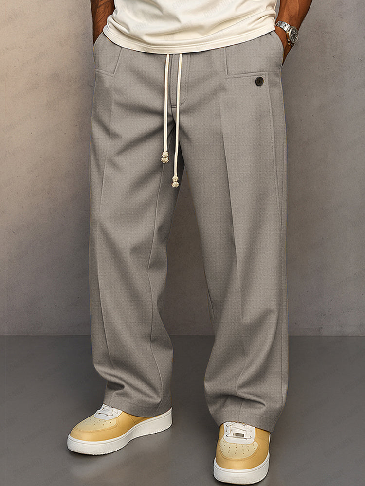 Men's Comfort Urban‑Style Drawstring Pants