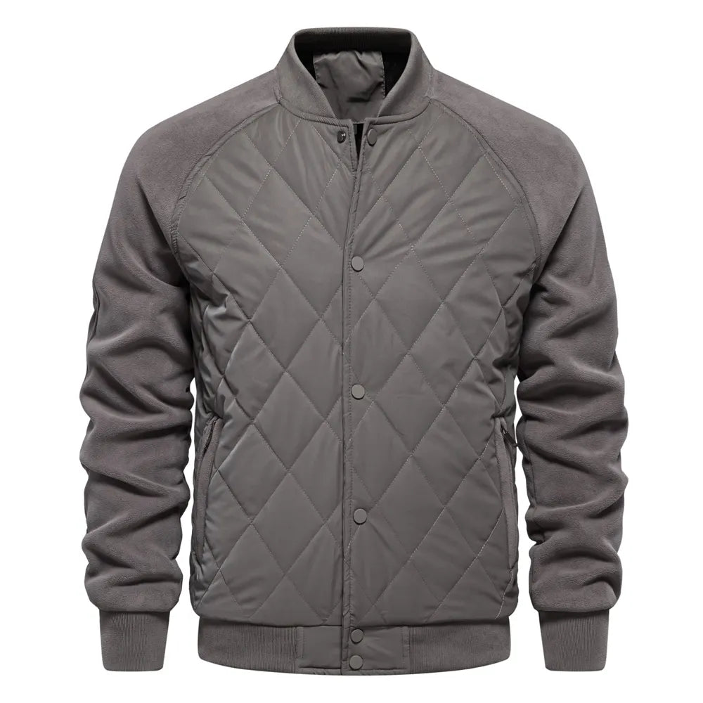 Men's Fleece & Cotton Padded Casual Jacket