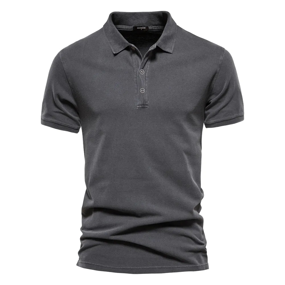 Men's Pure Cotton Casual Short Sleeve T-Shirt