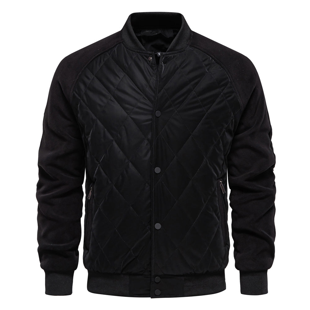 Men's Fleece & Cotton Padded Casual Jacket