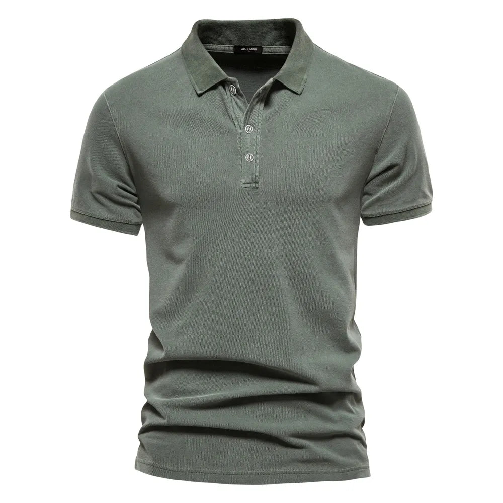 Men's Pure Cotton Casual Short Sleeve T-Shirt