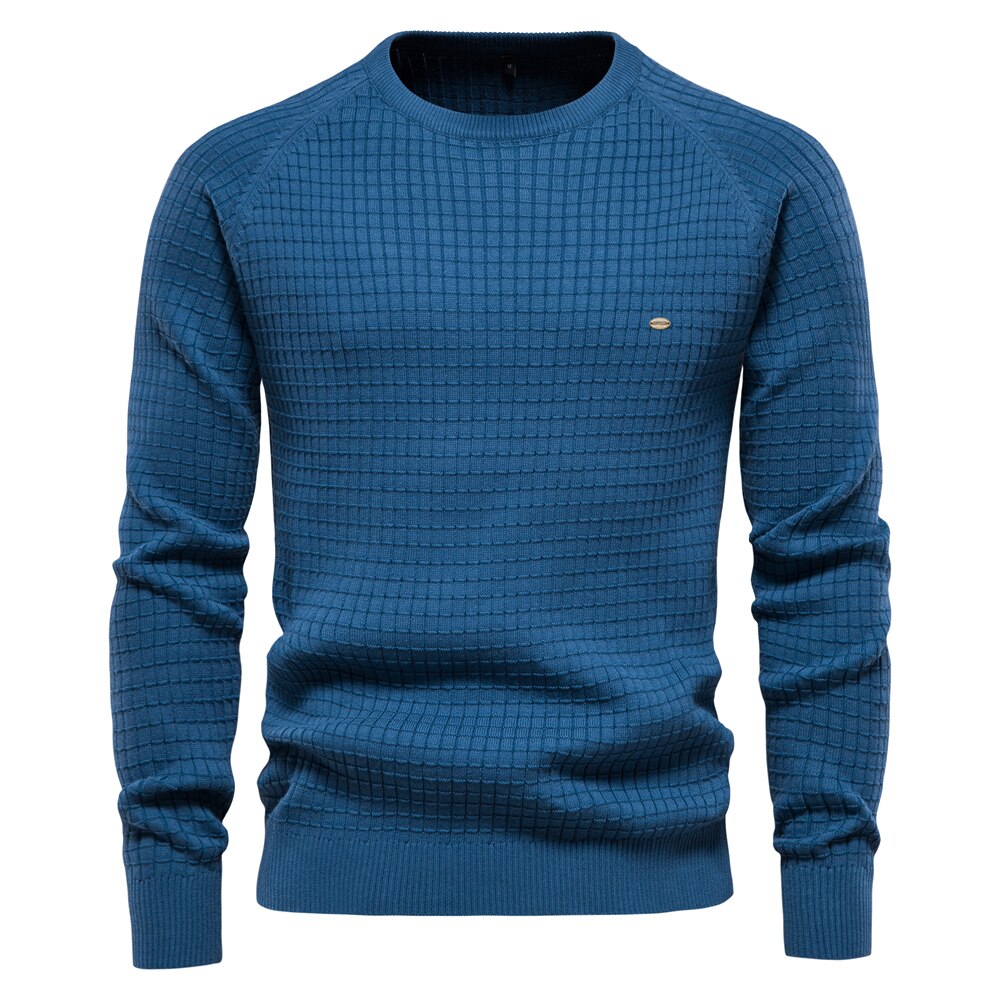Men's 100% Cotton Pullover Sweater