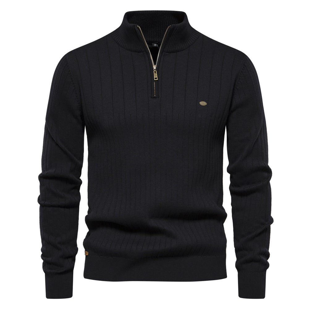 Men's High-quality Warm Cotton Knit Sweater