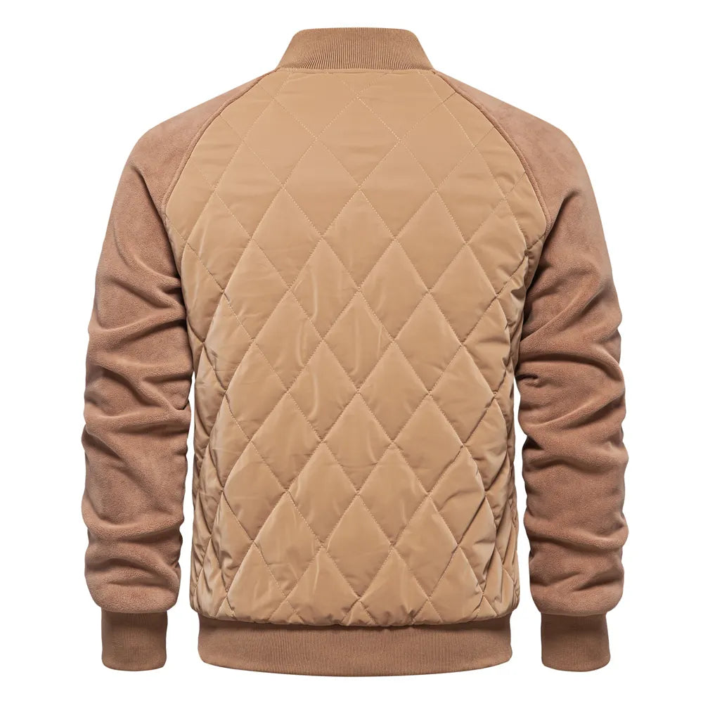 Men's Fleece & Cotton Padded Casual Jacket