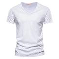 Men's Pure Cotton Casual Short Sleeve T-Shirt