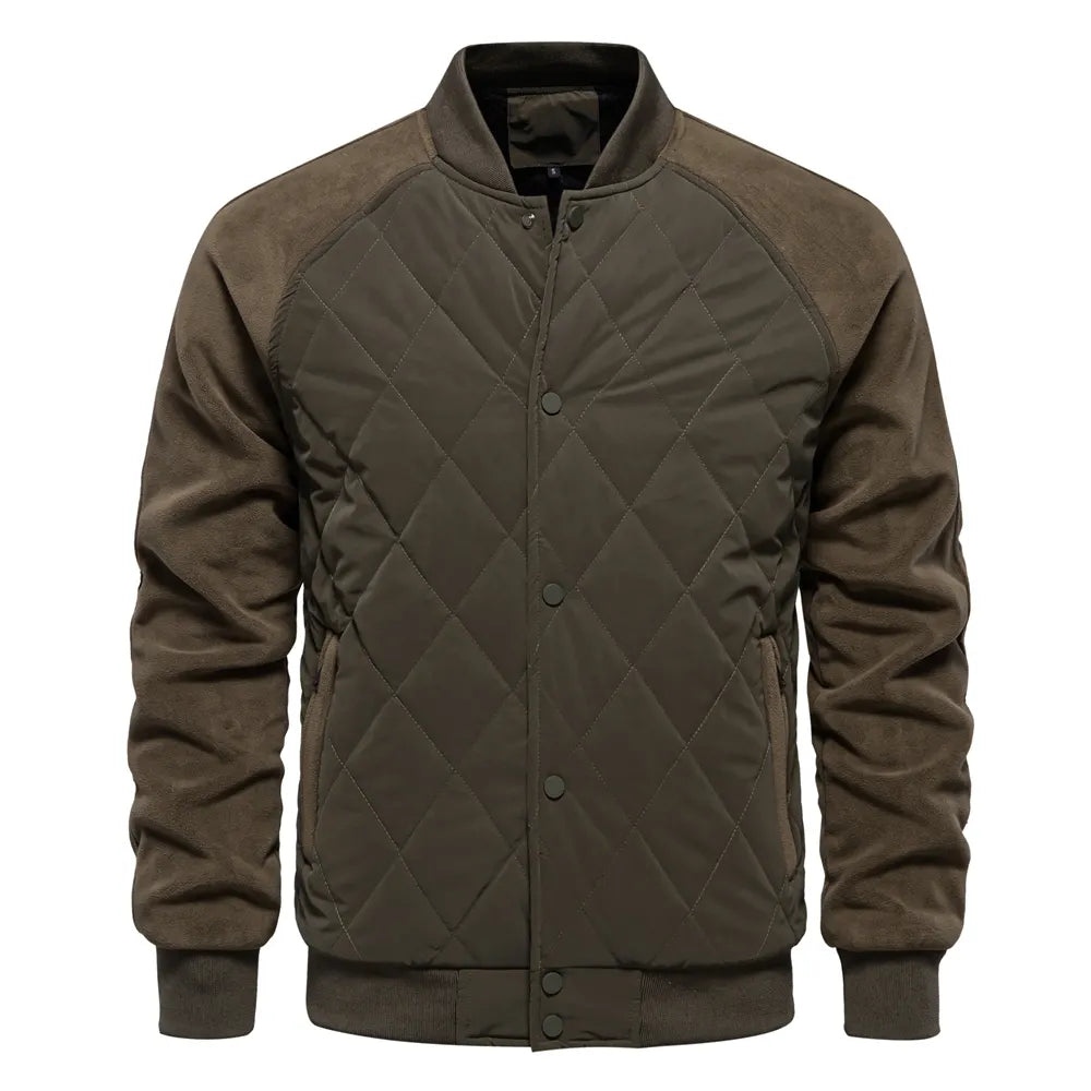 Men's Fleece & Cotton Padded Casual Jacket